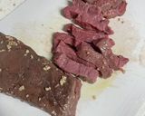 牛ももブロックでユッケ♡作り方5写真