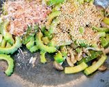 夏の常備菜♪ゴーヤのきんぴら作り方7写真