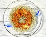韓国風*キムチ納豆和え蕎麦作り方3写真