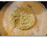 韓国で流行り ロゼ 辛ラーメン アレンジ作り方12写真
