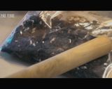 オレオを使ったクッキーバニラアイス作り方2写真