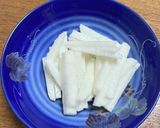 長芋とおくらのなめこあんかけ作り方3写真