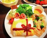 水玉オムライス(全卵使用)作り方6写真
