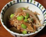 3兄弟、運命の再会。豆まめキムもやサラダ作り方6写真
