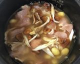 にんにく醤油の炊き込みご飯作り方3写真
