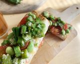 夏野菜の甘酸っぱいチーズトースト作り方18写真