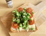 夏野菜の甘酸っぱいチーズトースト作り方15写真