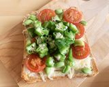 夏野菜の甘酸っぱいチーズトースト作り方14写真