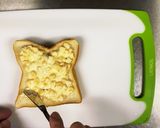コーンマヨトースト【おうちカフェ】作り方2写真