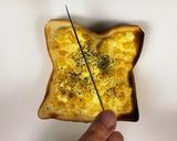 コーンマヨトースト【おうちカフェ】作り方4写真
