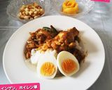 インゲンマメホウレン草の手羽元カレー☆他作り方10写真