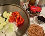 大豆ミートで夏野菜の中華炒め作り方2写真