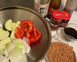 大豆ミートで夏野菜の中華炒め作り方2写真