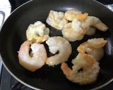 簡単！高野豆腐とアスパラdeエビチリ風作り方1写真
