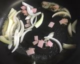 鍋ひとつで簡単ミルク煮パスタ作り方2写真