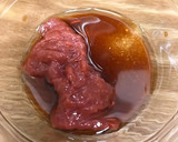 お弁当用☆豚コマと蓮根の梅炒め作り方2写真