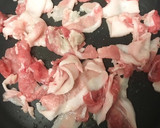 お弁当用☆豚コマと蓮根の梅炒め作り方3写真