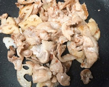 お弁当用☆豚コマと蓮根の梅炒め作り方6写真