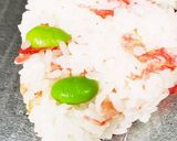小エビと枝豆のおにぎり作り方2写真