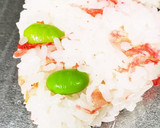 小エビと枝豆のおにぎり作り方2写真