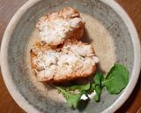 釜揚げしらす焼きおにぎり　梅酢トマトダレ作り方4写真