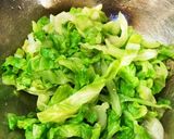 ウチの〜キャベツの菜種あえ作り方5写真