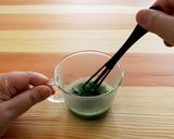 抹茶ラテ【ミルクフォーマー専用カップ】作り方2写真