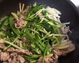 青椒肉絲（豚もも肉）作り方2写真