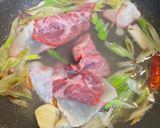 鯨ベーコンと長ネギのペペロンチーノ作り方4写真