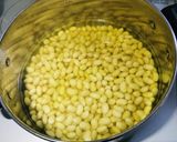 煮汁と食べる薄味五目豆作り方4写真