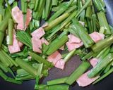 簡単！美味しい！ニラ玉ベーコン♪作り方2写真
