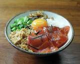 まぐろのユッケで大戸屋ばくだん丼風作り方9写真
