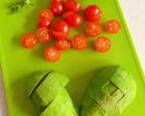 バジルドレッシングの野菜モリモリサラダ作り方9写真