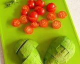バジルドレッシングの野菜モリモリサラダ作り方9写真