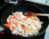 根菜たっぷり！ホワイトスープシチュー作り方6写真