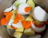 胡麻たくさん鶏じゃが作り方1写真