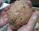 中からポテトが出てくるよ、五目ハンバーグ作り方11写真