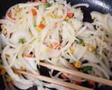 ☆照りチキピザ味グラタン☆作り方4写真