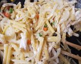 ☆照りチキピザ味グラタン☆作り方5写真