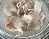 豚しゃぶのマヨれんこんサラダ作り方1写真