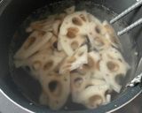 豚しゃぶのマヨれんこんサラダ作り方2写真