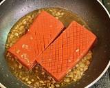 麺つゆで赤こんにゃくステーキ・生姜風味作り方6写真