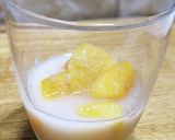 マンゴーカルピス牛乳♪作り方5写真