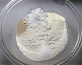 抹茶の渦巻き食パン作り方1写真