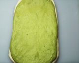 抹茶の渦巻き食パン作り方14写真