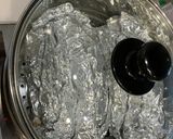 鮭のホイル蒸し（焼き）胡麻味噌タレ作り方2写真