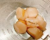 湯引きホタテの、さっぱりお刺身作り方2写真