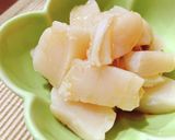 湯引きホタテの、さっぱりお刺身作り方6写真