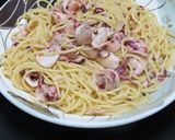 時短簡単ボイルやりいかのペペロンチーノ作り方9写真