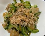 ゴーヤと豚肉のおつまみ作り方8写真